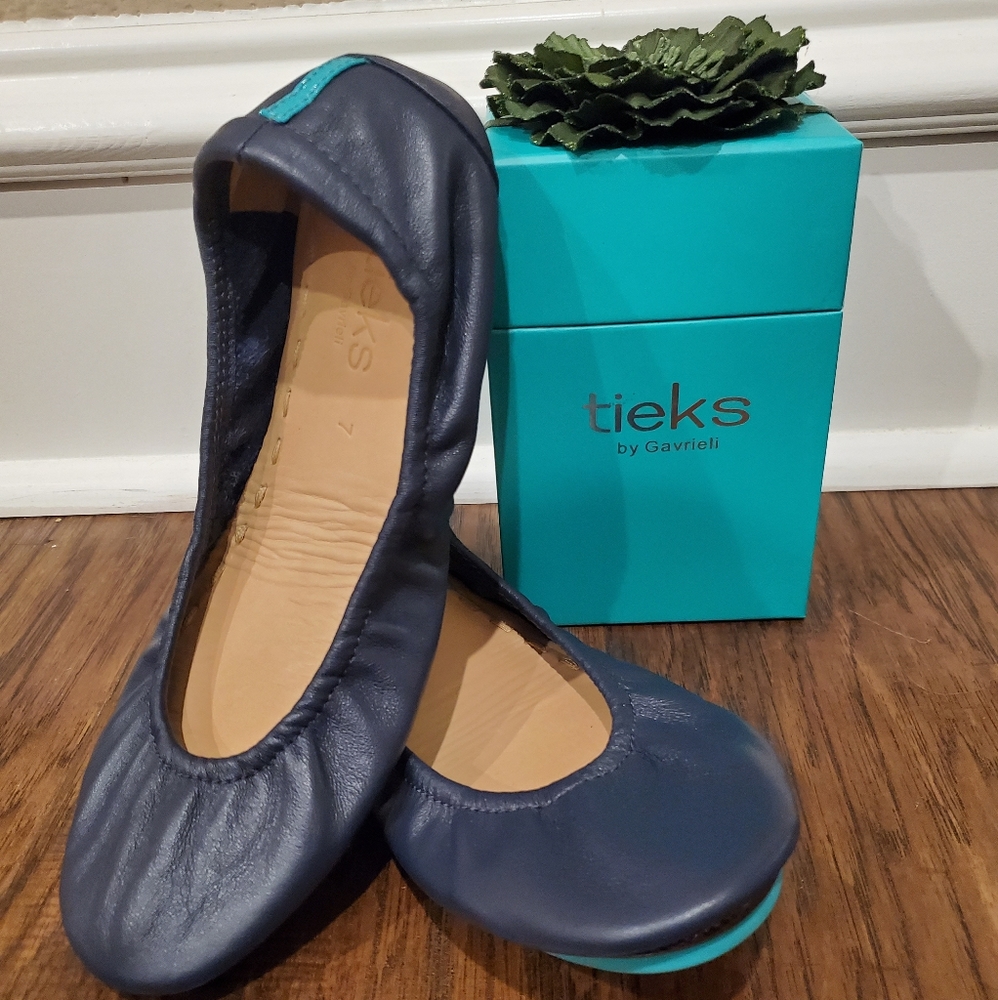 Tieks Navy Blue size 7